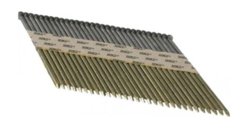 GWÓŹDZIE TAŚMA/PAPIER 31/90MM RYFLOWANE/GALWANIZOWANE 34°