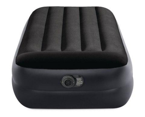 Jednoosobowy materac dmuchany 99x191x42 cm łóżko pompka 220V INTEX 64122 ND