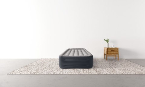 Jednoosobowy materac dmuchany 99x191x42 cm łóżko pompka 220V INTEX 64132 ND