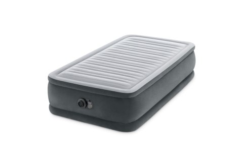 Jednoosobowy materac dmuchany 99x191x46 cm łóżko pompka 220V INTEX 64412 ND