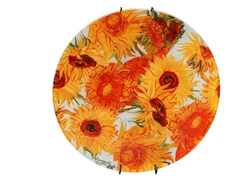 Zawiesie sprężynkowe - czarne uchwyt pod talerze 30cm.