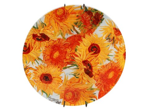 Zawiesie sprężynkowe - czarny uchwyt pod talerze 22 cm.