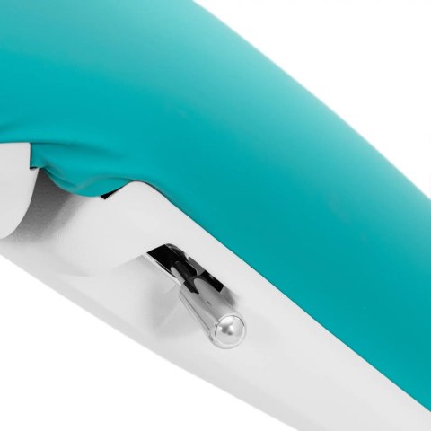 Fotel kosmetyczny do masażu tatuażu elektryczny TIVOLI - niebieski