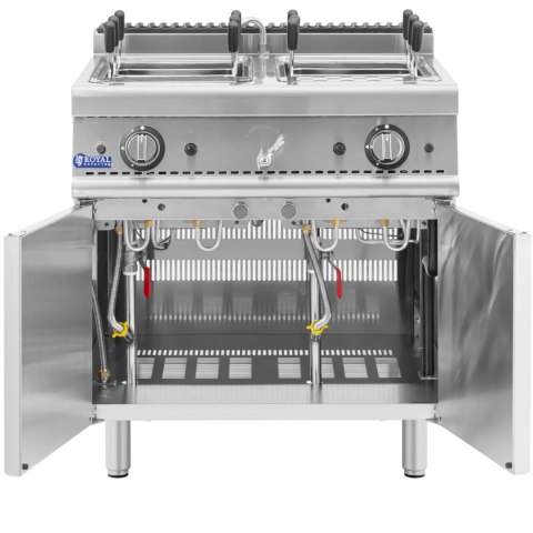 Warnik do makaronu makaroniarka na gaz propan butan / LPG / ziemny 4 x 4 kW