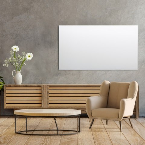 Grzejnik na podczerwień panel grzewczy promiennik IR 600W WIFI 60x100 cm biały