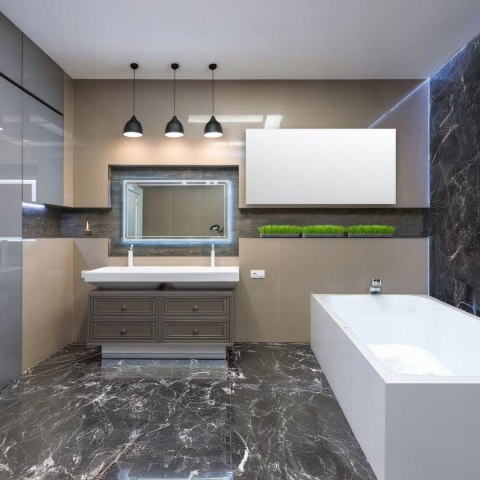 Grzejnik na podczerwień panel grzewczy promiennik IR 770W WIFI 60x120 cm biały