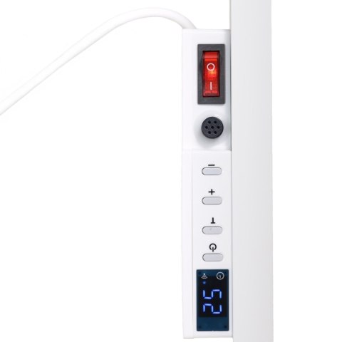 Grzejnik na podczerwień panel grzewczy promiennik IR 800W WIFI 60x100 cm biały