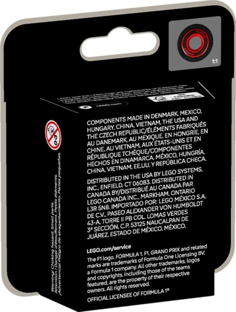 71049 - LEGO Minifigures - Kolekcjonerskie bolidy F1 - Komplet 12 szt.