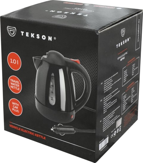 Czajnik Elektryczny 1L 24v Na Wtyczkę Samochodową Tekson