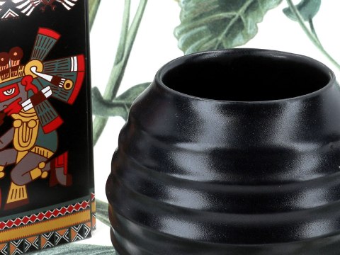 Naczynie Ceramiczne do Yerby - czarna opona