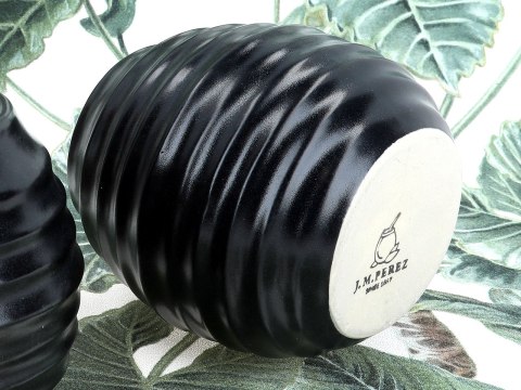 Naczynie Ceramiczne do Yerby - czarna opona