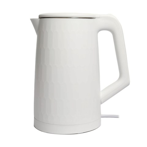 Czajnik elektryczny bezprzewodowy turystyczny 1500W 1.8l obrotowy biały
