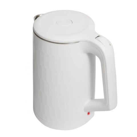 Czajnik elektryczny bezprzewodowy turystyczny 1500W 1.8l obrotowy biały