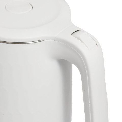 Czajnik elektryczny bezprzewodowy turystyczny 1500W 1.8l obrotowy biały