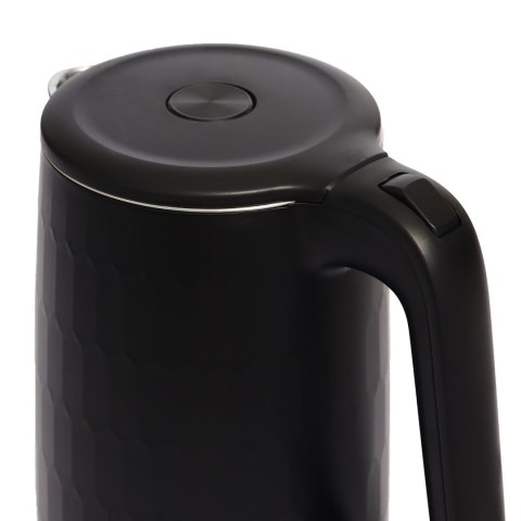 Czajnik elektryczny bezprzewodowy turystyczny 1500W 1.8l obrotowy czarny