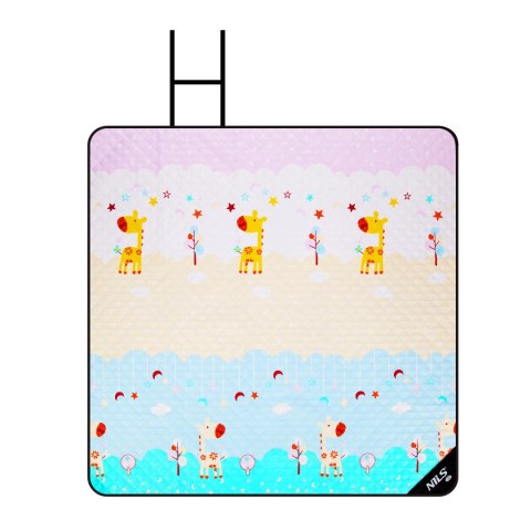 NC8028 ŻYRAFA KOC PIKNIKOWY 195X200 CM NILS CAMP