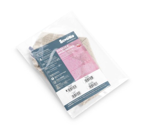 APASZKA MUŚLINOWA BEŻOWY