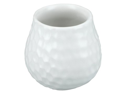 Naczynie Ceramiczne do Yerby - plaster miodu, biały