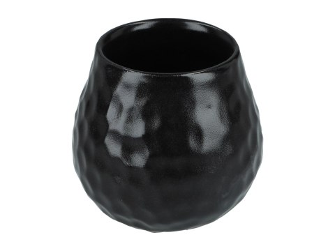 Naczynie Ceramiczne do Yerby - plaster miodu, czarny