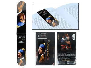 Zakładka magnetyczna - J. Vermeer, Kobieta z perłą (CARMANI)