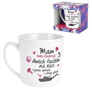 Kubek mam fantazje, dwóch na raz... 480ml CRAZY GIRL NBC
