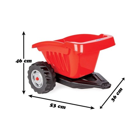 WOOPIE Przyczepka Wywrotka ACTIVE TRAILER Czerwona 35 kg