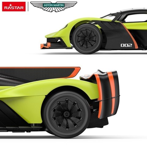 Aston Martin Valkyrie AMR PRO R/C skala 1:14 Rastar 92100 samochód sterowany zielony