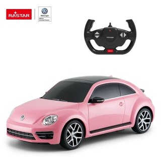 Volkswagen Beetle R/C skala 1:14 Rastar 78000 samochód sterowany różowy