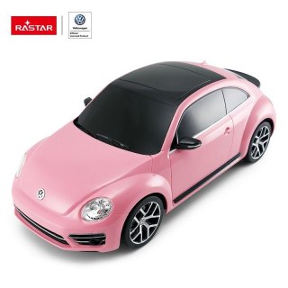Volkswagen Beetle R/C skala 1:14 Rastar 78000 samochód sterowany różowy