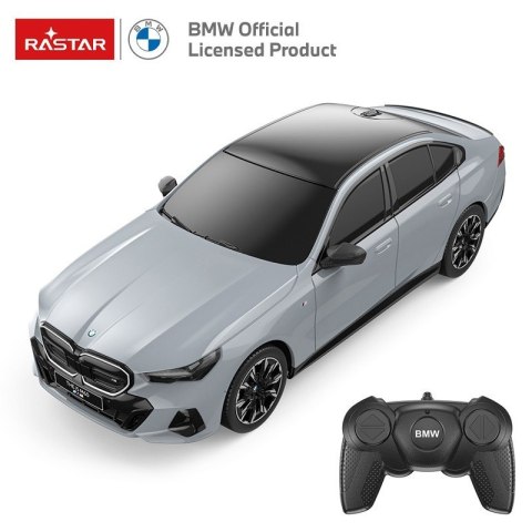 BMW i5 szary R/C skala 1:24 Rastar 10180 samochód sterowany szary
