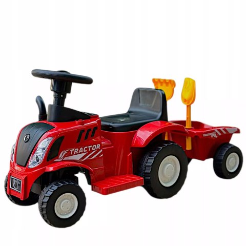 Jeżdzik traktor z przyczepą dla dzieci dźwięki Z220C