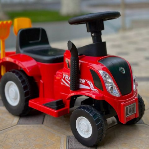 Jeżdzik traktor z przyczepą dla dzieci dźwięki Z220C