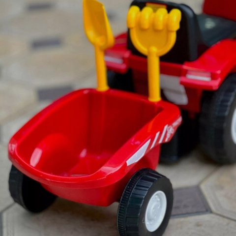 Jeżdzik traktor z przyczepą dla dzieci dźwięki Z220C
