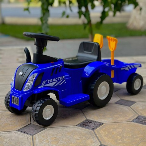Jeżdzik traktor z przyczepą dla dzieci dźwięki Z220N