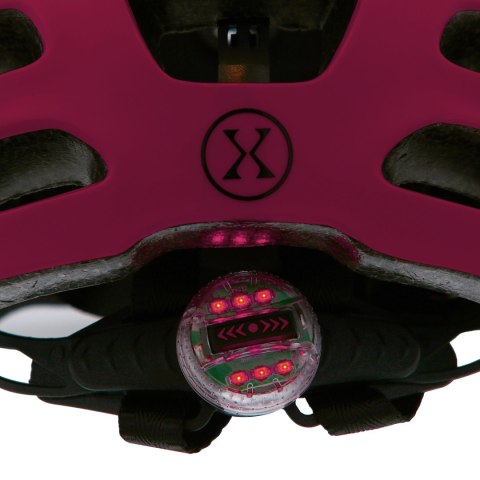 MTW01 LED RÓŻOWY ROZM. S (51-58 cm) KASK NILS EXTREME