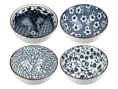 Kpl. 4 miseczek + talerz