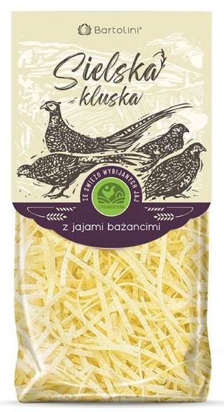 MAKARON (Z JAJAMI BAŻANCIMI) KRAJANKA BIO 250 g - BARTOLINI (SIELSKA KLUSKA)