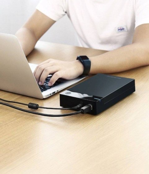 Ugreen Obudowa na dysk SATA 3,5'' HDD; USB 3.0 (czarny)
