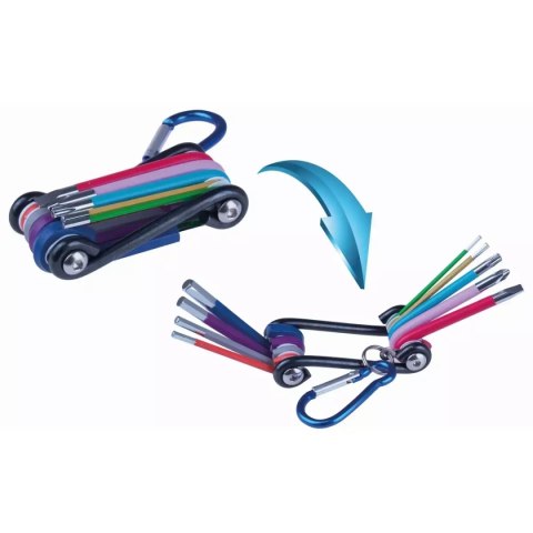 MULTITOOL - MULTINARZĘDZIE ROWEROWE 9 EL.