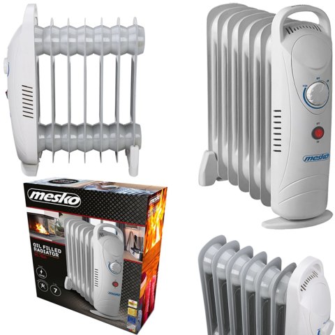 Grzejnik Olejowy (7 żeberek) 800W MESKO MS 7804