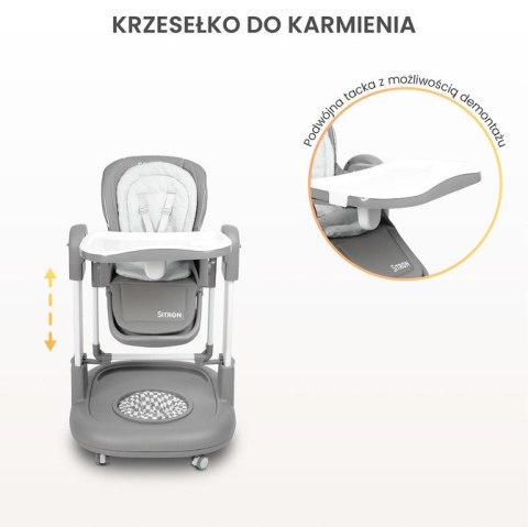 KRZESEŁKO DO KARMIENIA SITRON BEIGE