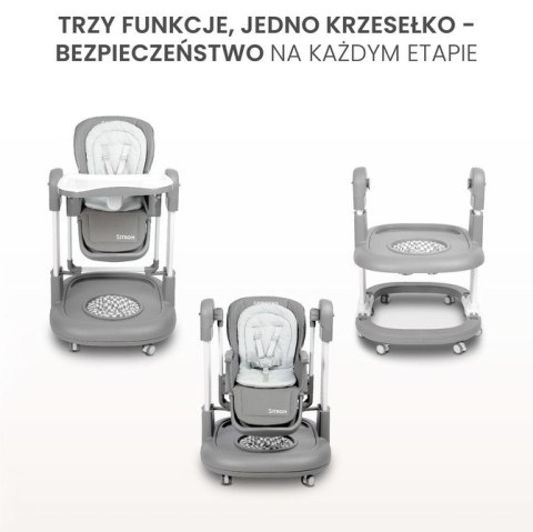 KRZESEŁKO DO KARMIENIA SITRON GREY