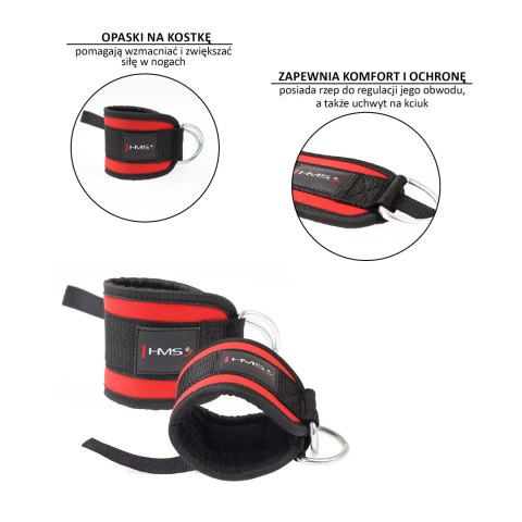 OPX01 OPASKI TRENINGOWE NA KOSTKĘ HMS