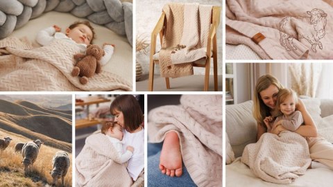 1648/01 KOC Z WEŁNY MERINO JASNY BEŻ