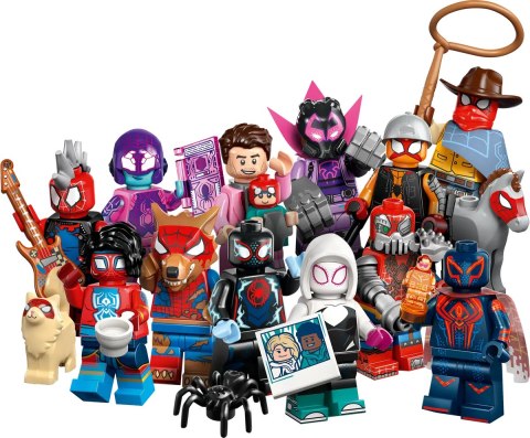71050 - LEGO Minifigures - Spider-Man: Poprzez multiwersum - Komplet 12 szt.