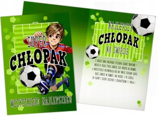 Karnet B6 - Super Chłopak wszystkiego najlepszego KR-380