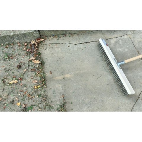 Miotła szczotka druciana do czyszczenia BRUKU CHODNIKA 50cm drut stalowy
