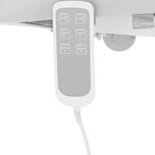 Łóżko stół kosmetyczny do masażu elektryczny 3 silniki 250 kg NANTES - biały