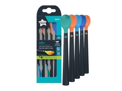 471963 ŁYŻECZKIA MIĘKKA KOŃCÓWKA I DŁUGI UCHWYT 5SZT