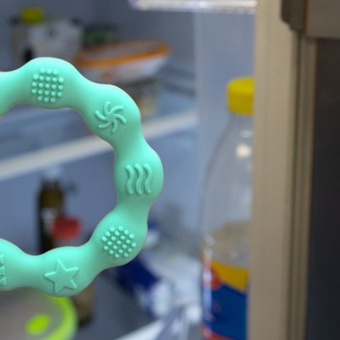 825/03 GRYZAK SILIKONOWY RING NIEBIESKI